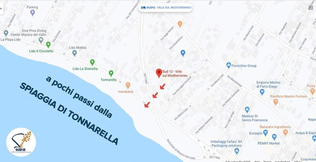 Sud 12 - Ville Sul Mediterraneo Apart Hotel Mazara del Vallo Buitenkant foto